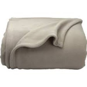 Cotton bay Ashby collection fleece blanket  NEW